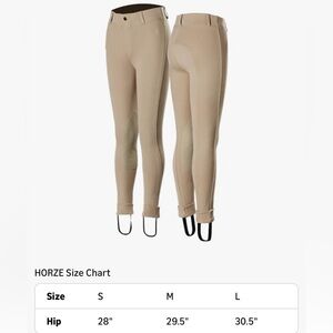 Kids Tan Riding Breeches medium/10